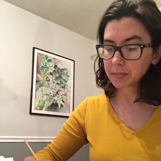 Phoebe Kellerman, Watercolor artist Columbus Ohio